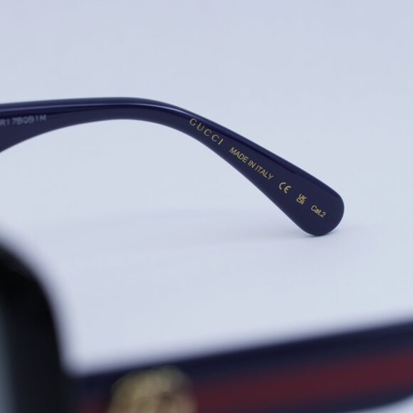 🕶️ New Gucci GG0713S 001 Sunglasses - Black Frame, Grey Gradient Lenses - Picture 8 of 11